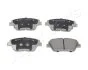 Гальмів.колодки передн. NF,Optima 09- JAPANPARTS PAK28AF (фото 1)