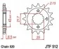 Передня зірка 15зуб. ZXR400?90-/BJ250 ?95-00 JT MOTO 104-463-15 (фото 1)