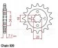 Передня зірка 14зуб. KTM Duke 125/200 `11- JT MOTO 105-425-14 (фото 1)