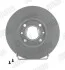 Диск гальмівний передній CITROEN Berlingo,Xsara,ZX  PEUGEOT 206,305,306,405, 561364JC