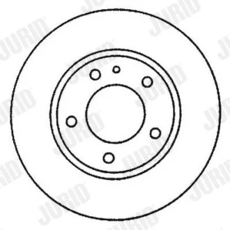 Гальмівний диск передній MERCEDES-BENZ A-CLASS Jurid 562049J
