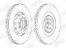 Тормозной диск передний AUDI A6/S6 A8/S8 quattro VW PHAETON 4motion Jurid 562175JC1 (фото 2)