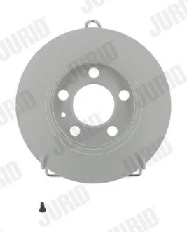 Тормозной диск задний AUDI A3/TT quattro SKODA OCTAVIA 4x4 VW BORA/GOLF 4motion Jurid 562177JC (фото 1)