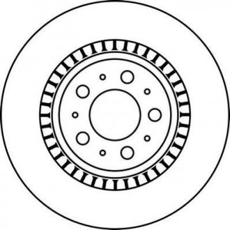 Тормозной диск задний VOLVO XC90 Jurid 562218JC (фото 1)