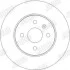 Тормозной диск задний Opel Astra H / Combo / Meriva Jurid 562254JC (фото 2)