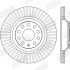 Тормозной диск Volkswagen Golf/CC/Passat Seat/Skoda/Audi Jurid 562432JC (фото 2)