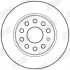 Диск тормозной SKODA OCTAVIA 08-,SUPERB 08-; VW CADDY 2010-; SEAT LEON 05- задн. Jurid 562614JC (фото 2)