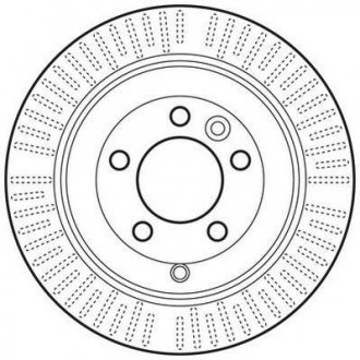 Гальмівний диск Jurid 562653JC (фото 1)