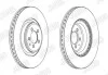 Тормозной диск передний AUDI A4/A5/A6/A7/Q5 Jurid 562661JC1 (фото 2)