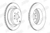 Тормозной диск задний LAND ROVER RANGE ROVER Jurid 563023JC1 (фото 1)