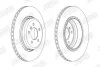 Гальмівний диск задній BMW 5-Series, 6-Series Jurid 563069JC (фото 1)
