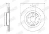 Гальмівний диск задній Land Rover Discovery V, Range Rover IV, Range Rover Sport II Jurid 563399JC1 (фото 3)