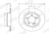 Гальмівний диск задній Mercedes A-Class (V177), B-Class (W247), CLA (C118) Jurid 563667JC (фото 3)