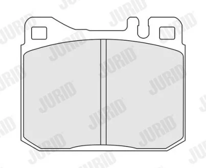 Колодки гальмівні MERCEDES 200, 220, 230, 240, 250, 260, 280, 300, 380, 420, 450, 500, 560 Jurid 571278J