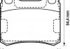 Тормозные колодки задние MERCEDES-BENZ 124/190/C/E 571344J