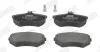 Тормозне колодки передние AUDI 80/90/100/200/A4 SEAT TOLEDO/INCA/CORDOBA VW CADDY/GOLF/PASSAT Jurid 571357J (фото 1)