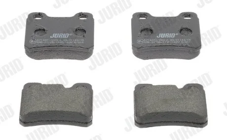 Тормозные колодки задние OPEL ASTRA/CALIBRA/KADETT/VECTRA SAAB 900 Jurid 571407J