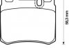 Тормозные колодки задние MERCEDES-BENZ 124/190/C/E/SL/SLK 571435J