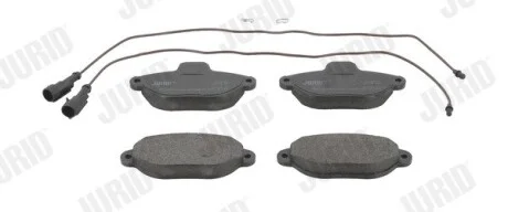 Гальмівні колодки передні FIAT CINQUECENTO/PALIO/PUNTO/SEICENTO LANCIA Y Jurid 571523J