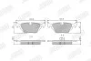 Тормозные колодки задние BMW 3/Z1/Z3/Z4 Jurid 571527J (фото 1)