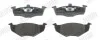 Гальмівні колодки передні SKODA FABIA/ROOMSTER VW FOX/LUPO/POLO SEAT AROSA Jurid 571923J (фото 1)