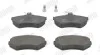 Колодки гальмівні AUDI A4 SEAT Toledo VOLKSWAGEN Passat Jurid 571955J (фото 1)