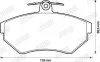 Колодки гальмівні AUDI A4 SEAT Toledo VOLKSWAGEN Passat Jurid 571955J (фото 2)
