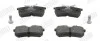 Тормозные колодки задние Ford Fiesta V, Fiesta VI, Focus I Jurid 571998J (фото 1)