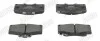 Колодки гальмівні TOYOTA 4Runner, Hi-Lux, Land Cruiser VOLKSWAGEN Taro Jurid 572140J (фото 1)