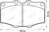 Колодки гальмівні TOYOTA 4Runner, Hi-Lux, Land Cruiser Jurid 572178J (фото 2)