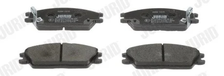 Гальмівні колодки передні Honfa Accord II/ Hyundai Accent II, Getz, Stellar, Pony, Excel Jurid 572269J
