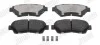 Гальмівні колодки передні Lexus ES, GS, LS, SC / Toyota Altezza, Camry, Celica, Corona, Mark II, Si Jurid 572392J (фото 1)