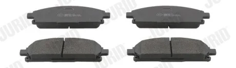 Фото 1 - гальмівні колодки передні Nissan Elgrand, Pathfinder, X-Trail / Infiniti Q45, QX4 Jurid 572466J Гальмівні колодки передні Nissan Elgrand, Pathfinder, X-Trail / Infiniti Q45, QX4 Jurid 572466J (фото 1)