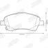 Гальмівні колодки передні Toyota Avensis, Corolla Verso Jurid 572485J (фото 2)