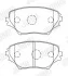 Гальмівні колодки передні Toyota RAV4 II Jurid 572487J (фото 1)