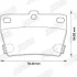 Гальмівні колодки задні Toyota RAV4 II Jurid 572488J (фото 2)