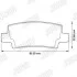 Колодки гальмівні TOYOTA Corolla Jurid 572492J (фото 2)
