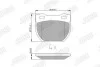 Колодки гальмівні LAND ROVER Defender 110 Jurid 572494J (фото 1)