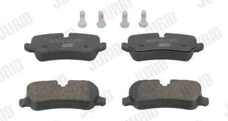 Тормозные колодки задние LAND ROVER DISCOVERY/RANGE ROVER Jurid 572522J