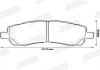 Тормозне колодки передние SUBARU FORESTER/IMPREZA/LEGACY Jurid 572566J (фото 2)