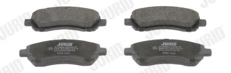 Тормозне колодки передние SUBARU FORESTER/IMPREZA/LEGACY Jurid 572566J