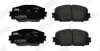 Колодки гальмівні Toyota Yaris 1.0 VVT-i, 1.3 VVT-i,1.4D-4D Jurid 572578J (фото 2)