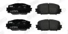 Колодки гальмівні Toyota Yaris 1.0 VVT-i, 1.3 VVT-i,1.4D-4D Jurid 572578J (фото 2)