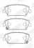 Тормозне колодки передние Honda Civic VIII IX Jurid 572579J (фото 1)