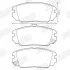 Тормозне колодки передние HYUNDAI GRANDEUR/SONATA/TUCSON KIA OPIRUS Jurid 572616J (фото 2)