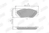 Колодки гальмівні Lexus IS 220 d, IS 250 Jurid 572620J (фото 1)