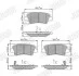 Гальмівні колодки задні Hyundai Accent IV, Elantra V, Solaris, Elantra, Sonata / Kia Rio, Soul / Ssa Jurid 572629J (фото 1)