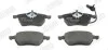 Тормозне колодки передние VW SHARAN FORD GALAXY SEAT ALHAMBRA Jurid 573022J (фото 1)