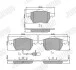Тормозне колодки передние VW SHARAN FORD GALAXY SEAT ALHAMBRA Jurid 573022J (фото 2)