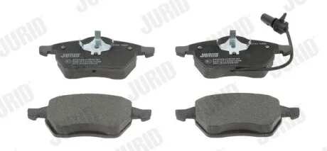Тормозне колодки передние VW SHARAN FORD GALAXY SEAT ALHAMBRA Jurid 573022J